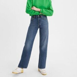 Levis Ribcage Full Length Jeans